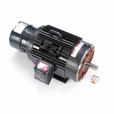 Marathon 7.50 Hp Brake Motor, 3 Phase, 1800 Rpm, 230/460 V, 213Tc Frame, Tenv C407A